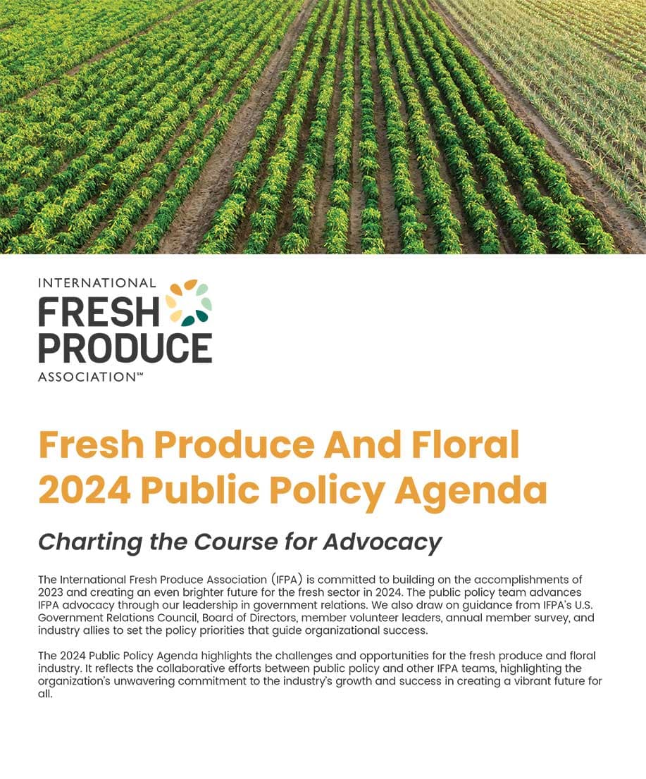 cover page of the 2024 Policy and Floral Public Polices document